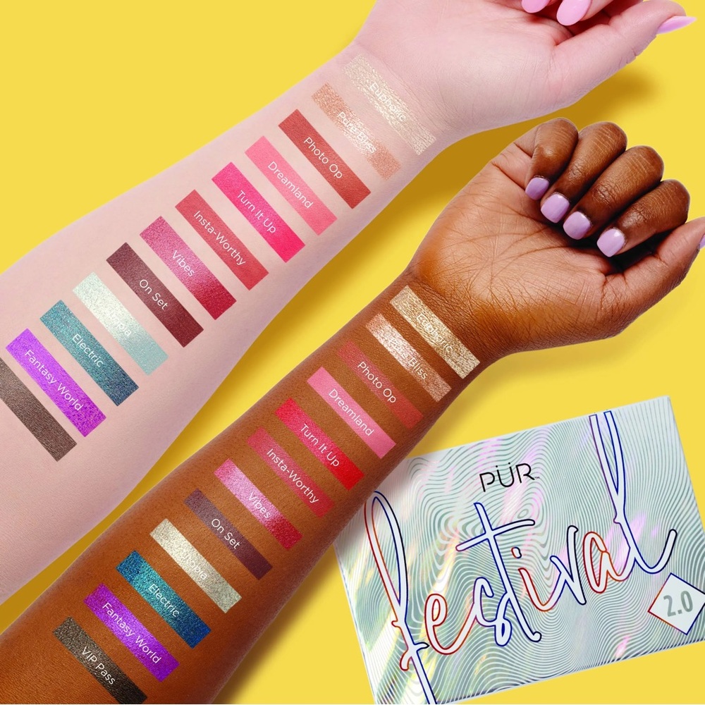 PUR Festival 2.0 Multicolor Eyeshadow Palette